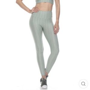 Honeycomb scrunch butt leggings
